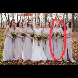 David’s Bridal Bridesmaid dress